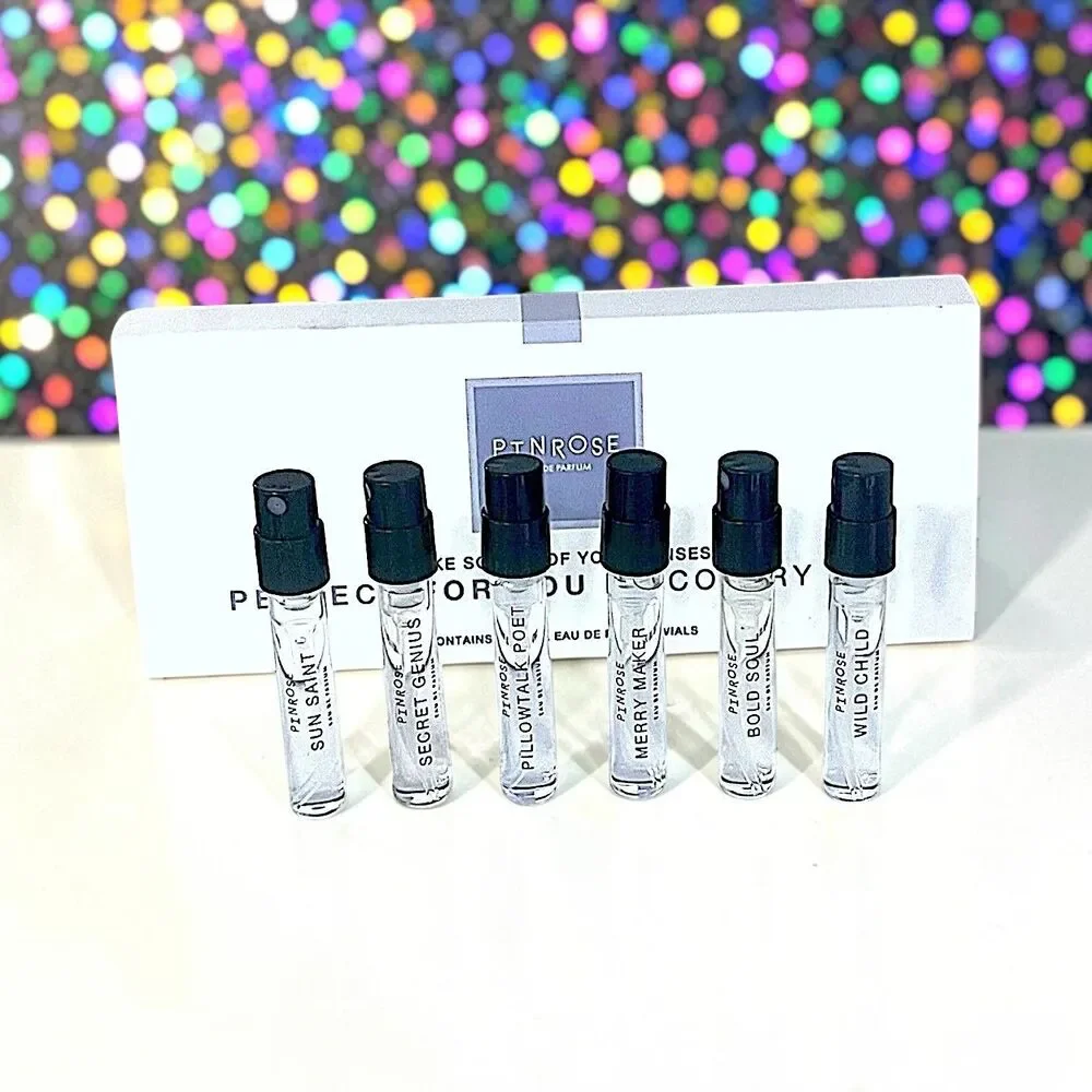 PINROSE Discovery Fragrance Set 6 ct Deluxe Minis New In Box